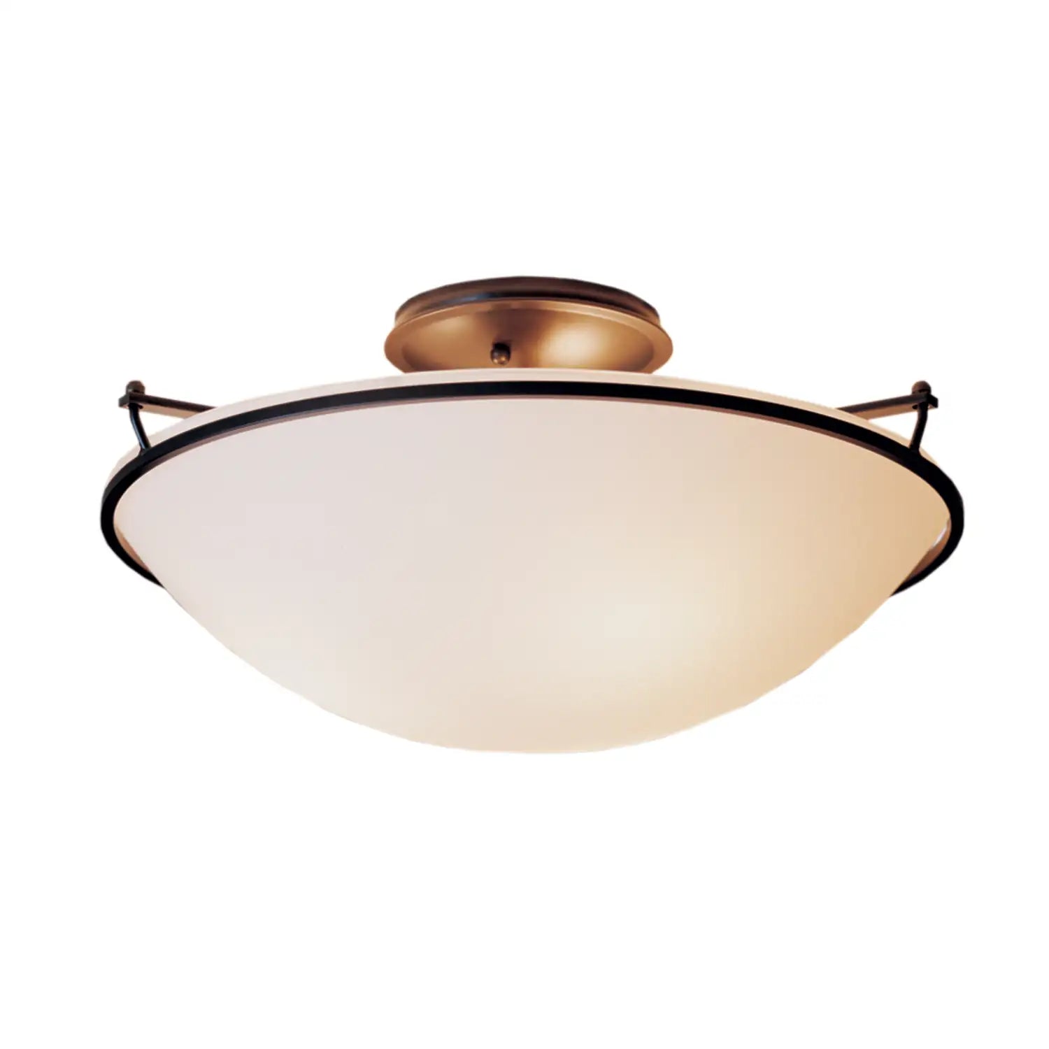 Hubbardton Forge, Plain Semi-Flush, SEMI FLUSH MOUNT LIGHT