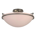 Hubbardton Forge, Plain Semi-Flush, SEMI FLUSH MOUNT LIGHT