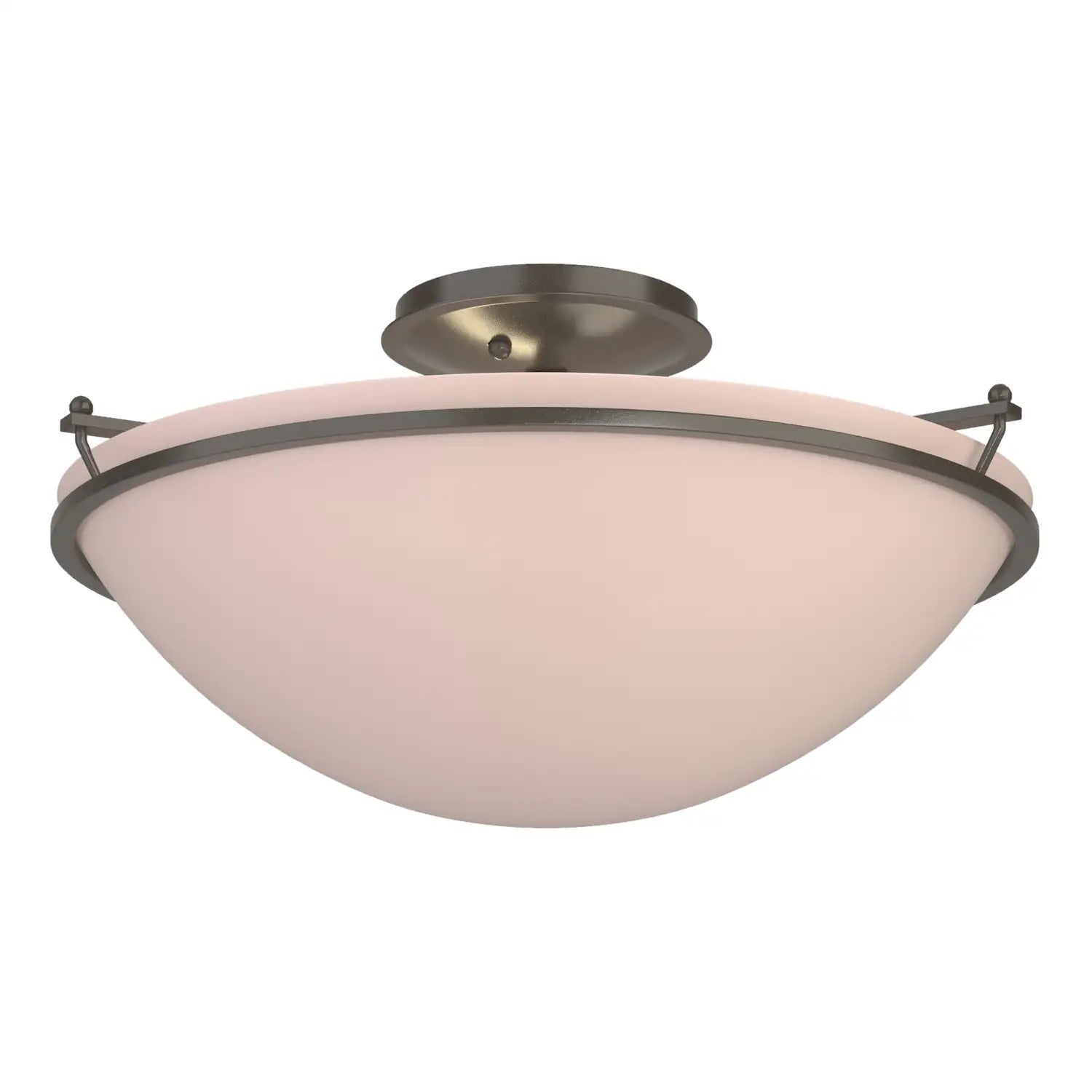 Hubbardton Forge, Plain Semi-Flush, SEMI FLUSH MOUNT LIGHT