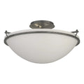 Hubbardton Forge, Plain Semi-Flush, SEMI FLUSH MOUNT LIGHT