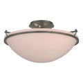 Hubbardton Forge, Plain Semi-Flush, SEMI FLUSH MOUNT LIGHT