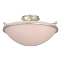 Hubbardton Forge, Plain Semi-Flush, SEMI FLUSH MOUNT LIGHT