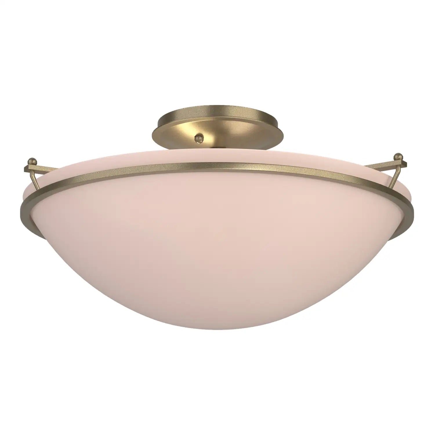 Hubbardton Forge, Plain Semi-Flush, SEMI FLUSH MOUNT LIGHT