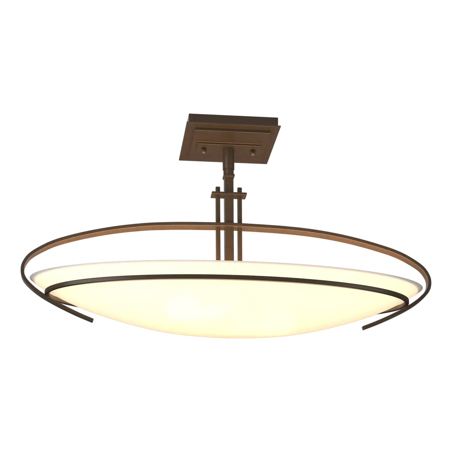 Hubbardton Forge, Mackintosh Semi-Flush, SEMI FLUSH MOUNT LIGHT