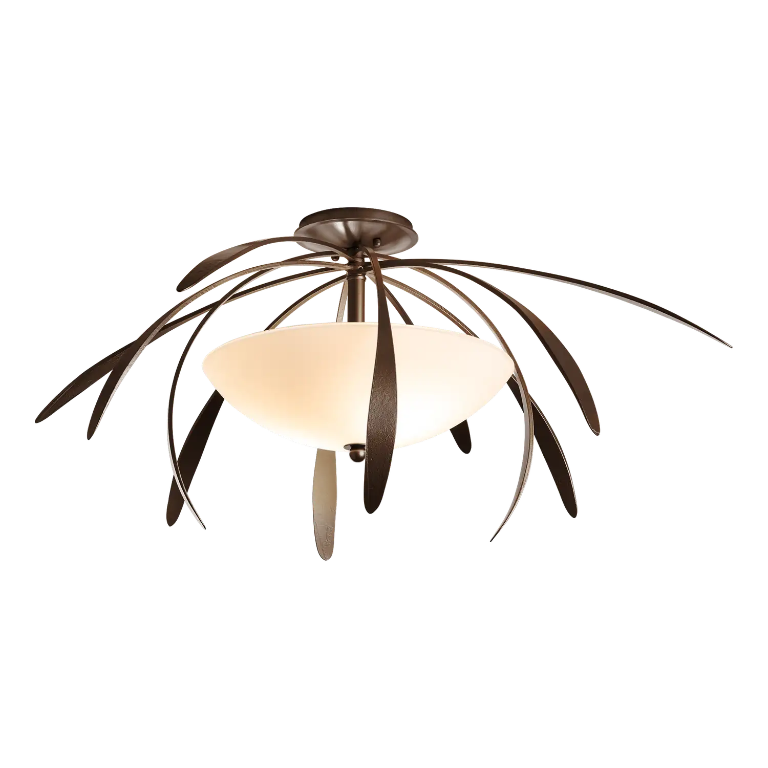Hubbardton Forge, Dahlia Semi-Flush, SEMI FLUSH MOUNT LIGHT