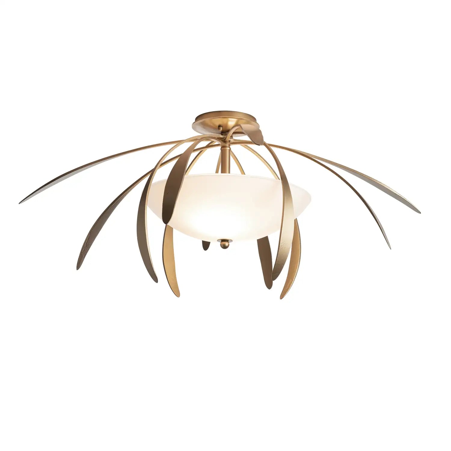 Hubbardton Forge, Dahlia Semi-Flush, SEMI FLUSH MOUNT LIGHT