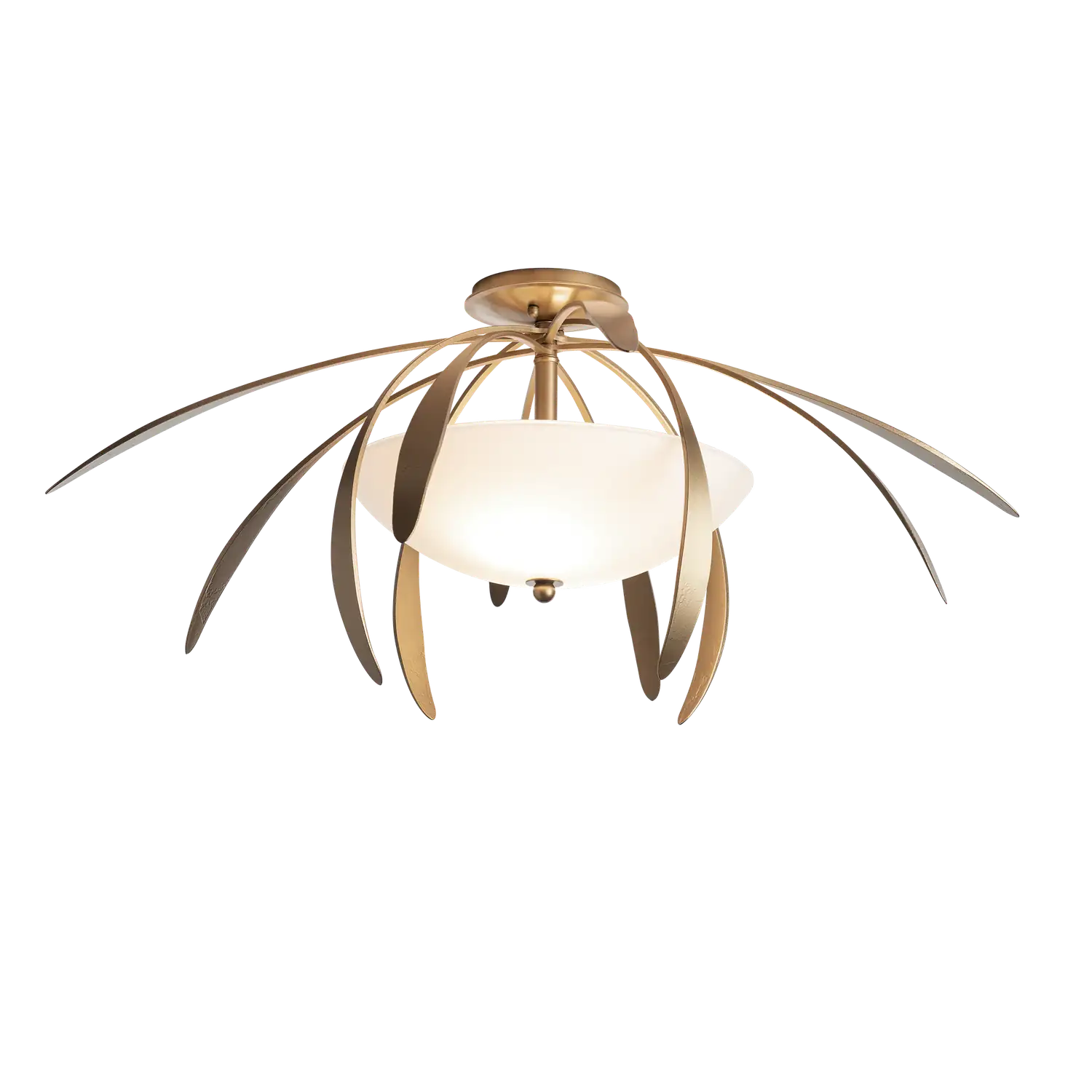 Hubbardton Forge, Dahlia Semi-Flush, SEMI FLUSH MOUNT LIGHT