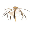 Hubbardton Forge, Dahlia Semi-Flush, SEMI FLUSH MOUNT LIGHT