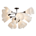 HUBBARDTON FORGE, MOBIUS SEMI-FLUSH, SEMI FLUSH MOUNT LIGHT