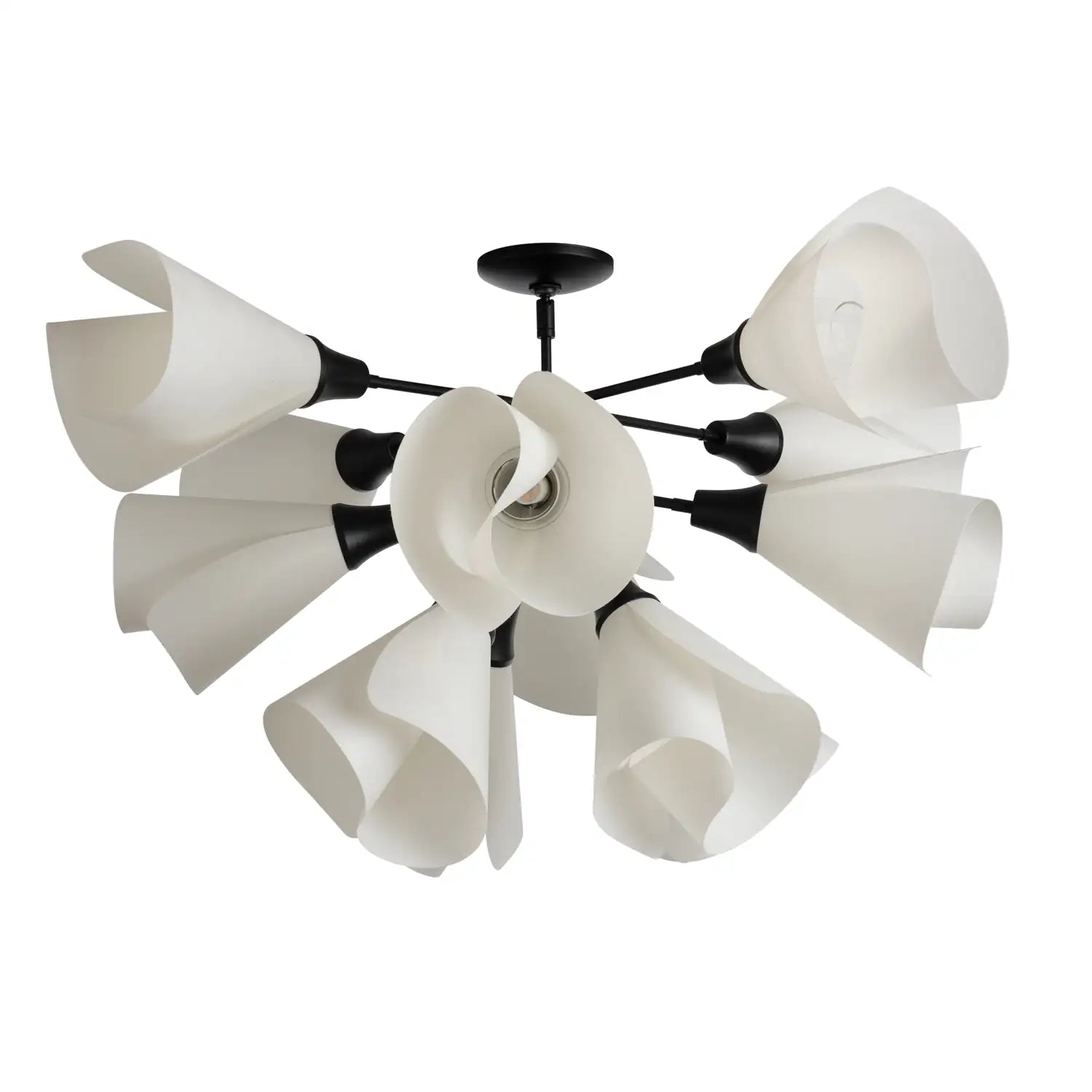 HUBBARDTON FORGE, MOBIUS SEMI-FLUSH, SEMI FLUSH MOUNT LIGHT