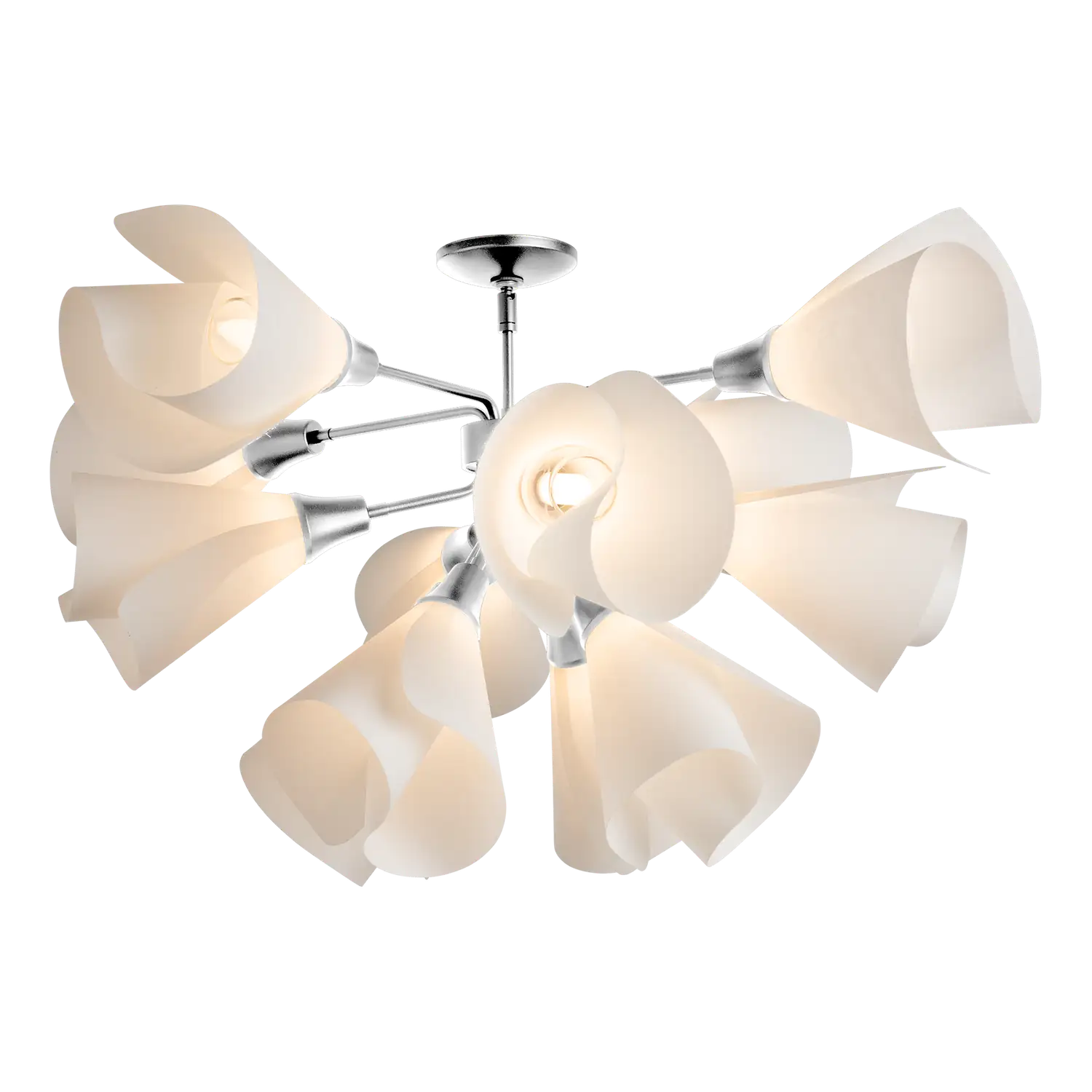 HUBBARDTON FORGE, MOBIUS SEMI-FLUSH, SEMI FLUSH MOUNT LIGHT