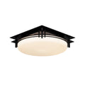 Hubbardton Forge, Banded Semi-Flush, SEMI FLUSH MOUNT LIGHT