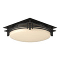 Hubbardton Forge, Banded Semi-Flush, SEMI FLUSH MOUNT LIGHT