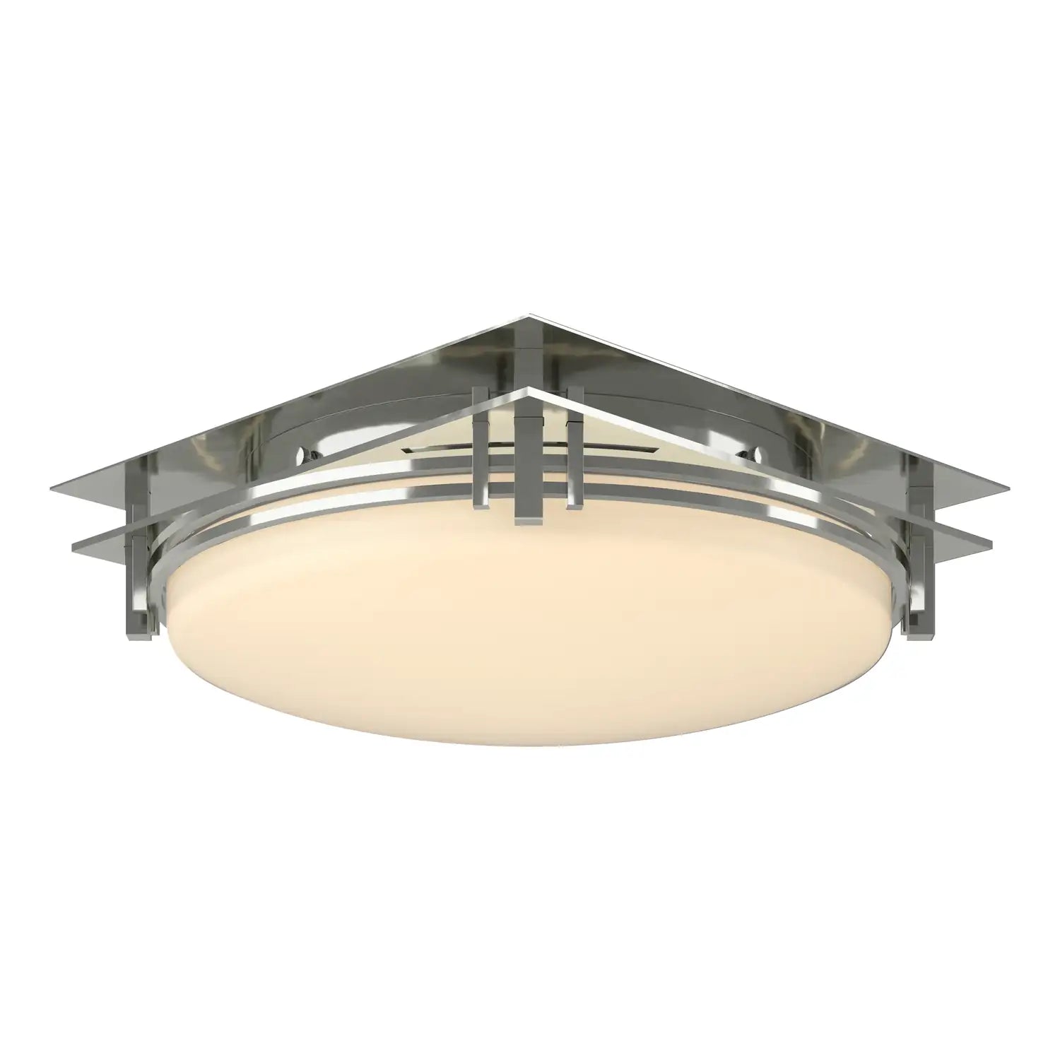Hubbardton Forge, Banded Semi-Flush, SEMI FLUSH MOUNT LIGHT