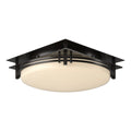Hubbardton Forge, Banded Semi-Flush, SEMI FLUSH MOUNT LIGHT