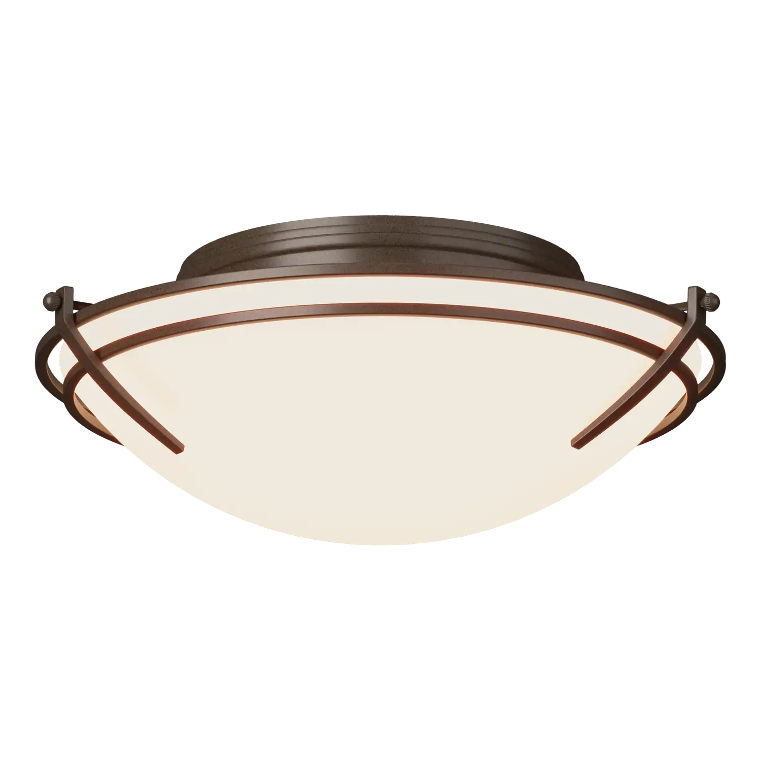 Hubbardton Forge, Presidio Tryne Flush Mount, SEMI FLUSH MOUNT LIGHT