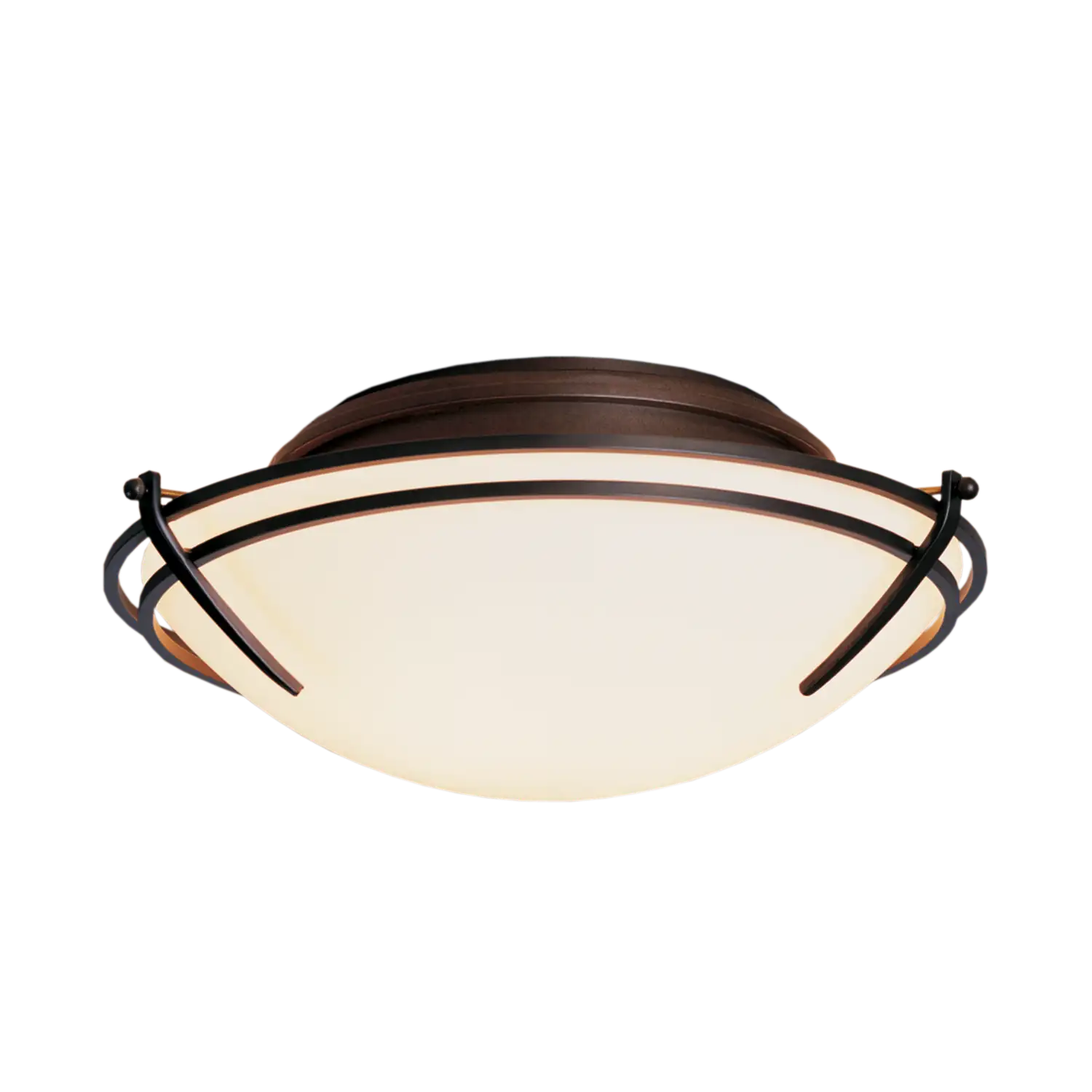 Hubbardton Forge, Presidio Tryne Flush Mount, SEMI FLUSH MOUNT LIGHT