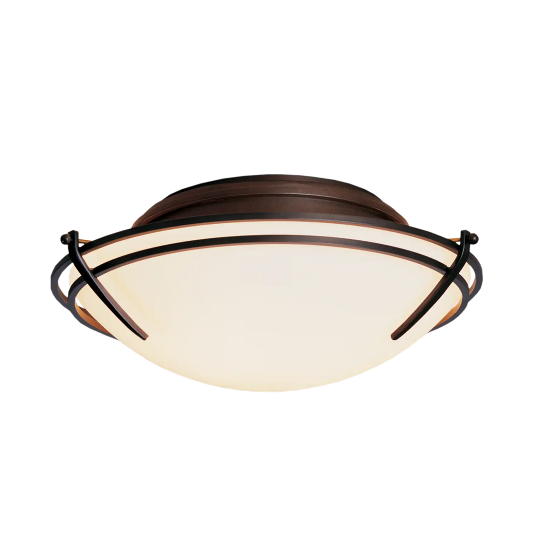 HUBBARDTON FORGE, PRESIDIO TRYNE FLUSH MOUNT, SEMI FLUSH MOUNT LIGHT