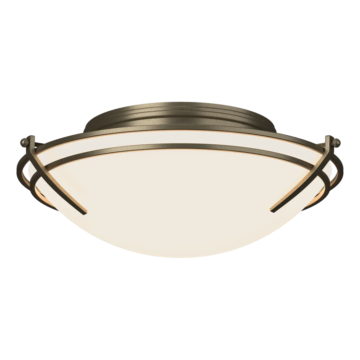 Hubbardton Forge, Presidio Tryne Flush Mount, SEMI FLUSH MOUNT LIGHT