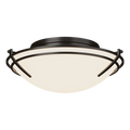 Hubbardton Forge, Presidio Tryne Flush Mount, SEMI FLUSH MOUNT LIGHT