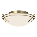 Hubbardton Forge, Presidio Tryne Flush Mount, SEMI FLUSH MOUNT LIGHT