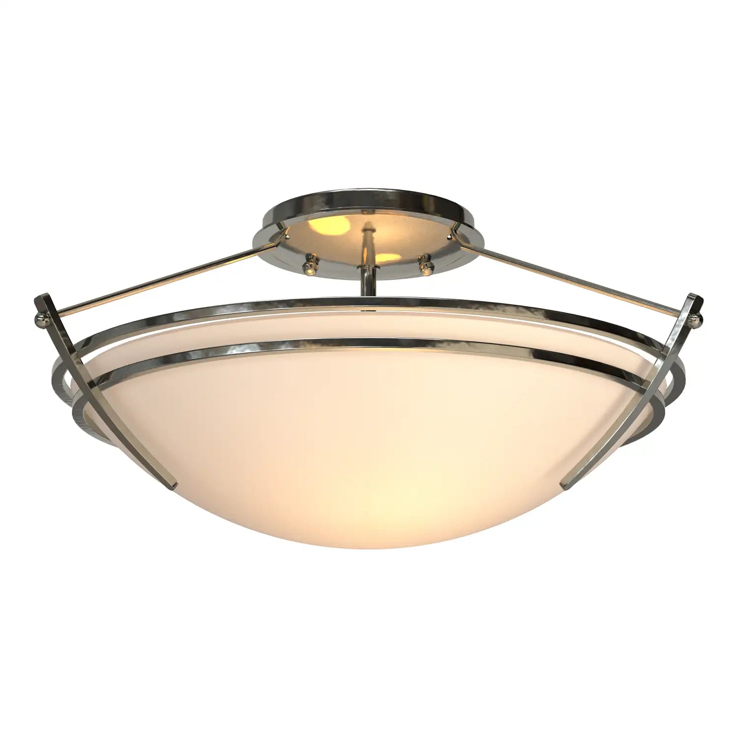 Hubbardton Forge, Presidio Tryne Semi-Flush, SEMI FLUSH MOUNT LIGHT