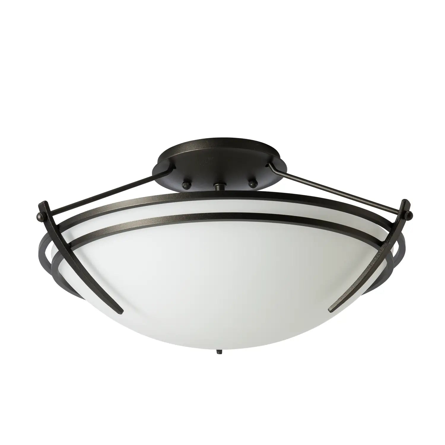 Hubbardton Forge, Presidio Tryne Semi-Flush, SEMI FLUSH MOUNT LIGHT