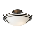Hubbardton Forge, Presidio Tryne Semi-Flush, SEMI FLUSH MOUNT LIGHT