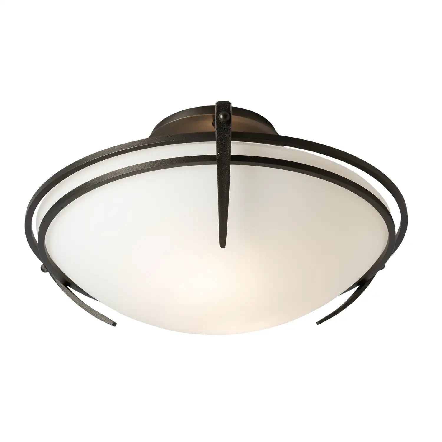 Hubbardton Forge, Presidio Tryne Semi-Flush, SEMI FLUSH MOUNT LIGHT