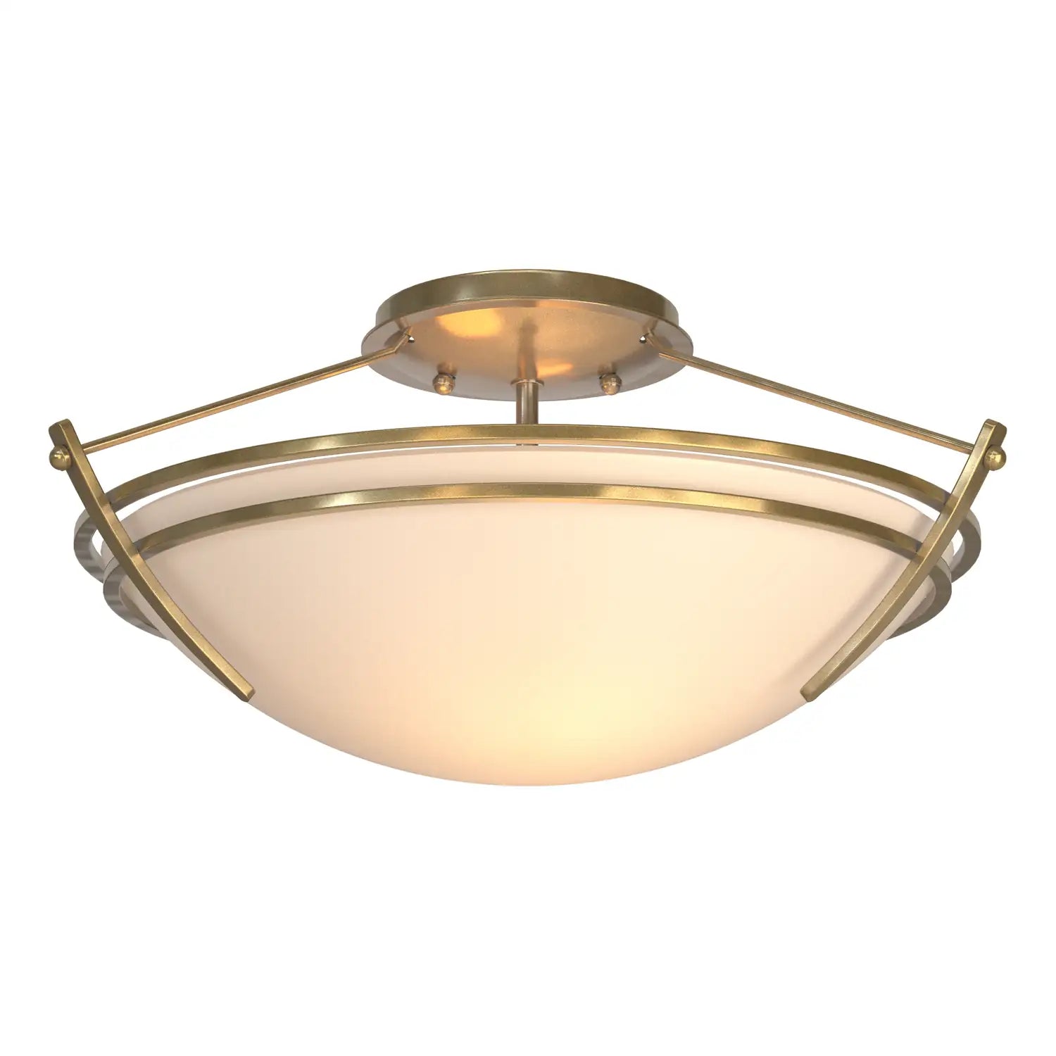 Hubbardton Forge, Presidio Tryne Semi-Flush, SEMI FLUSH MOUNT LIGHT