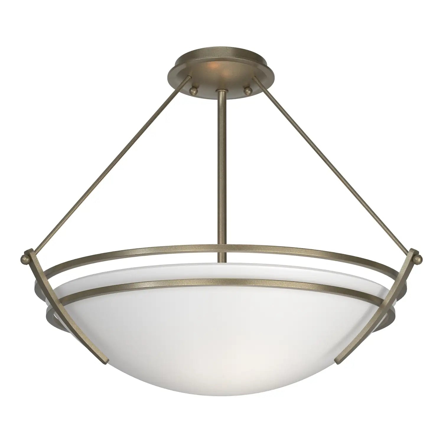 Hubbardton Forge, Presidio Tryne Semi-Flush, SEMI FLUSH MOUNT LIGHT