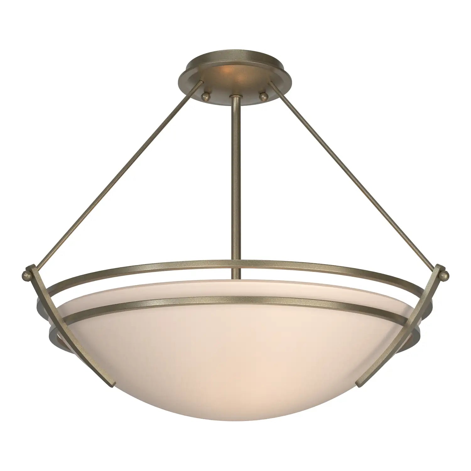 Hubbardton Forge, Presidio Tryne Semi-Flush, SEMI FLUSH MOUNT LIGHT