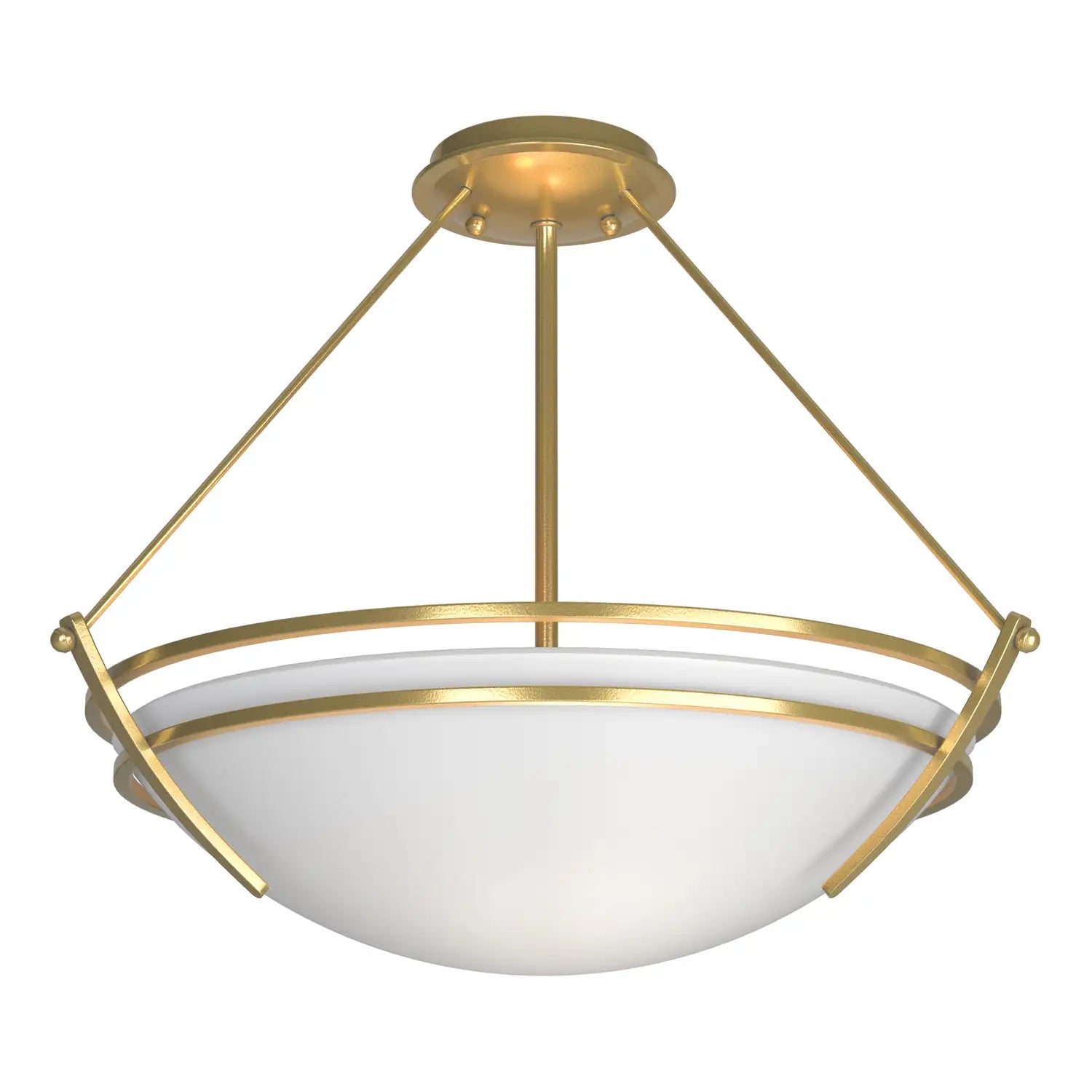 Hubbardton Forge, Presidio Tryne Semi-Flush, SEMI FLUSH MOUNT LIGHT