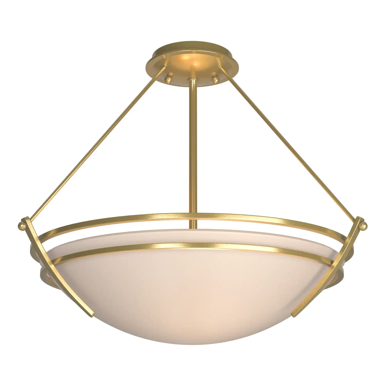 Hubbardton Forge, Presidio Tryne Semi-Flush, SEMI FLUSH MOUNT LIGHT