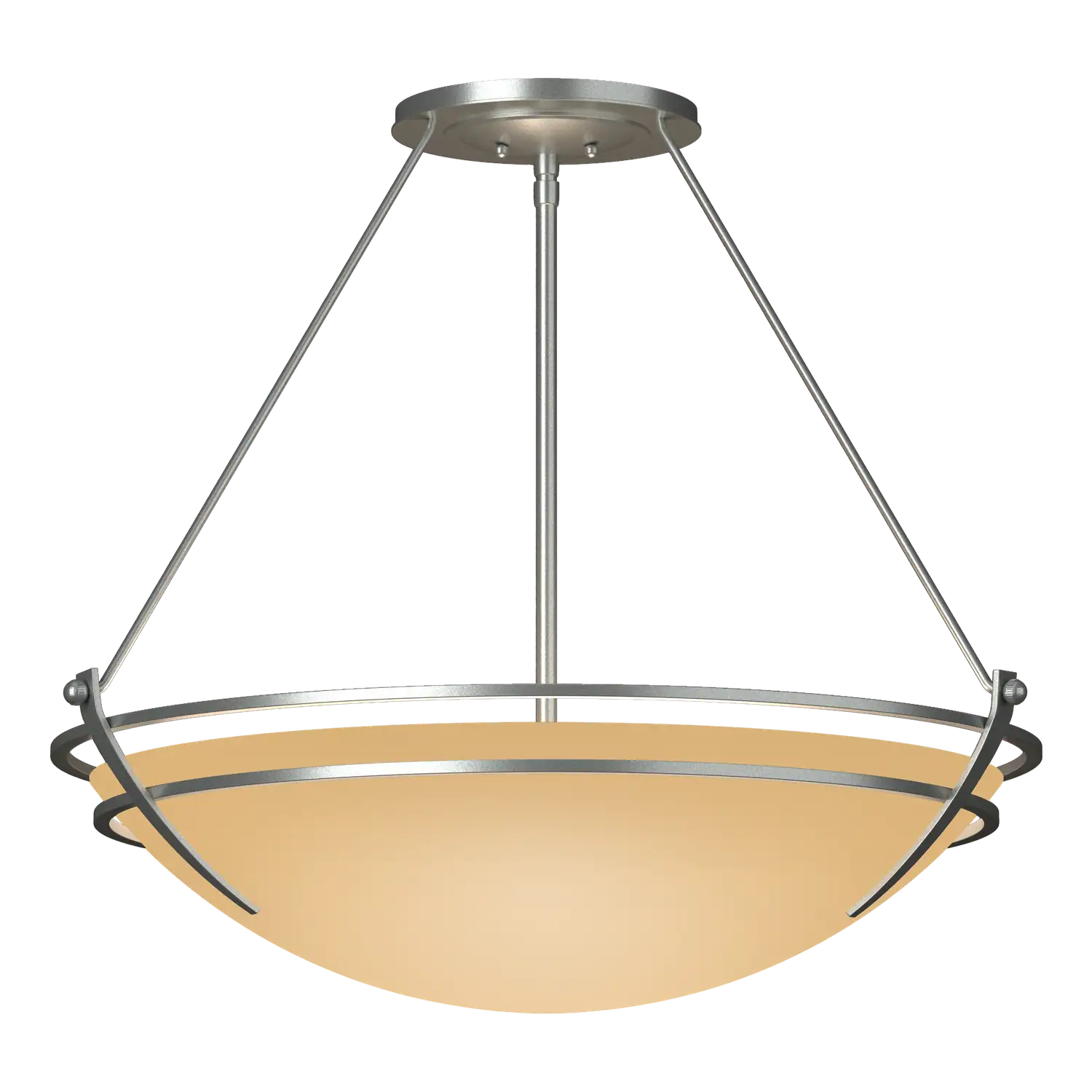 Hubbardton Forge, Presidio Tryne Semi-Flush, SEMI FLUSH MOUNT LIGHT