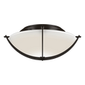 Hubbardton Forge, Compass Flush Mount, SEMI FLUSH MOUNT LIGHT