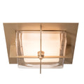 Hubbardton Forge, Axis Flush Mount, SEMI FLUSH MOUNT LIGHT