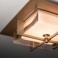 Hubbardton Forge, Axis Flush Mount, SEMI FLUSH MOUNT LIGHT