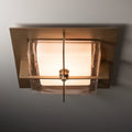 Hubbardton Forge, Axis Flush Mount, SEMI FLUSH MOUNT LIGHT