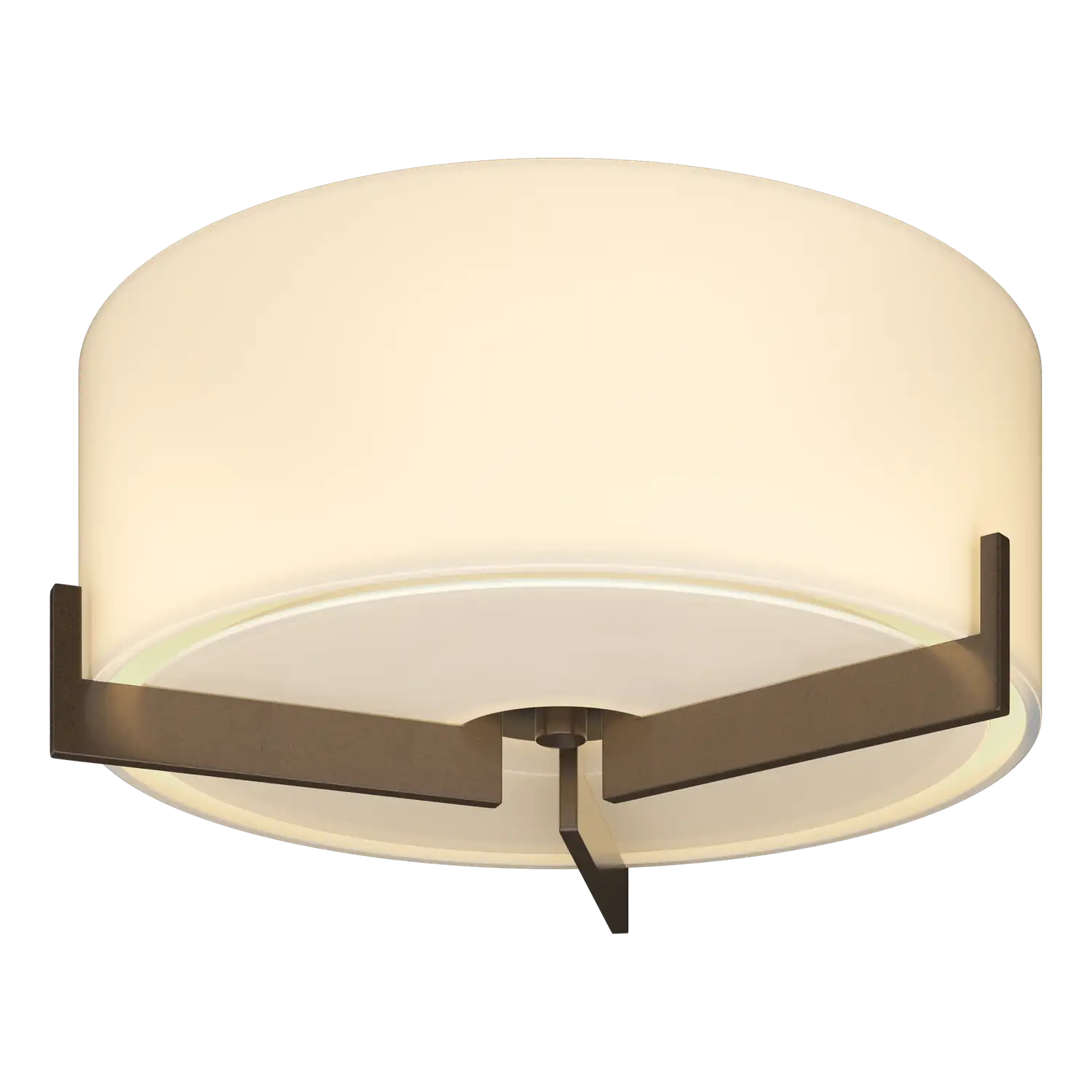 Hubbardton Forge, Axis Flush Mount, SEMI FLUSH MOUNT LIGHT