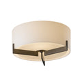 Hubbardton Forge, Axis Flush Mount, SEMI FLUSH MOUNT LIGHT