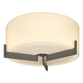 Hubbardton Forge, Axis Flush Mount, SEMI FLUSH MOUNT LIGHT