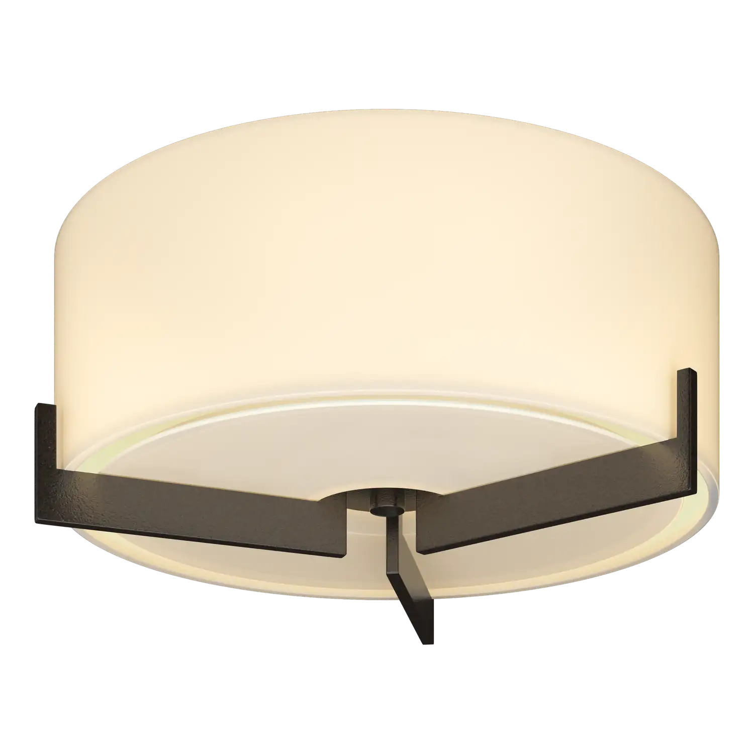 Hubbardton Forge, Axis Flush Mount, SEMI FLUSH MOUNT LIGHT