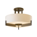 Hubbardton Forge, Axis Semi-Flush, SEMI FLUSH MOUNT LIGHT