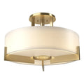 Hubbardton Forge, Axis Semi-Flush, SEMI FLUSH MOUNT LIGHT