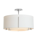 Hubbardton Forge, Exos Double Shade Semi-Flush, SEMI FLUSH MOUNT LIGHT