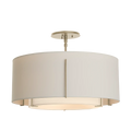 Hubbardton Forge, Exos Double Shade Semi-Flush, SEMI FLUSH MOUNT LIGHT