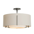 Hubbardton Forge, Exos Double Shade Semi-Flush, SEMI FLUSH MOUNT LIGHT