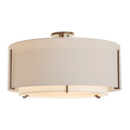 Hubbardton Forge, Exos Double Shade Semi-Flush, SEMI FLUSH MOUNT LIGHT