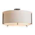 Hubbardton Forge, Exos Double Shade Semi-Flush, SEMI FLUSH MOUNT LIGHT